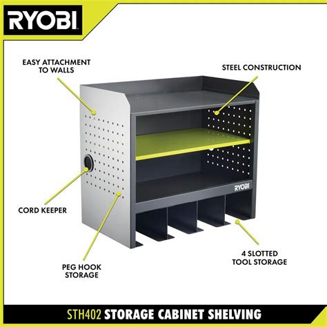 steel 3-shelf wall mounted garage cabinet in platinum|Steel Freestanding or wall.